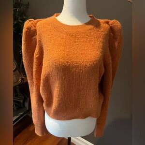 Molly Bracken Rust Knit Sweater